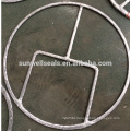 Heat exchangers Double Jacket Gasket with ribs(SUNWELL)